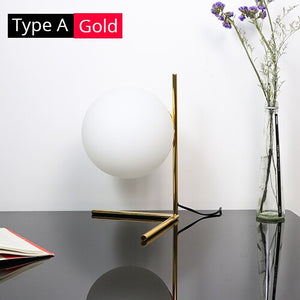 Bedroom Table Lamp Decoration Table Light Nordic style Iron Plating