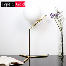 Load image into Gallery viewer, Bedroom Table Lamp Decoration Table Light Nordic style Iron Plating