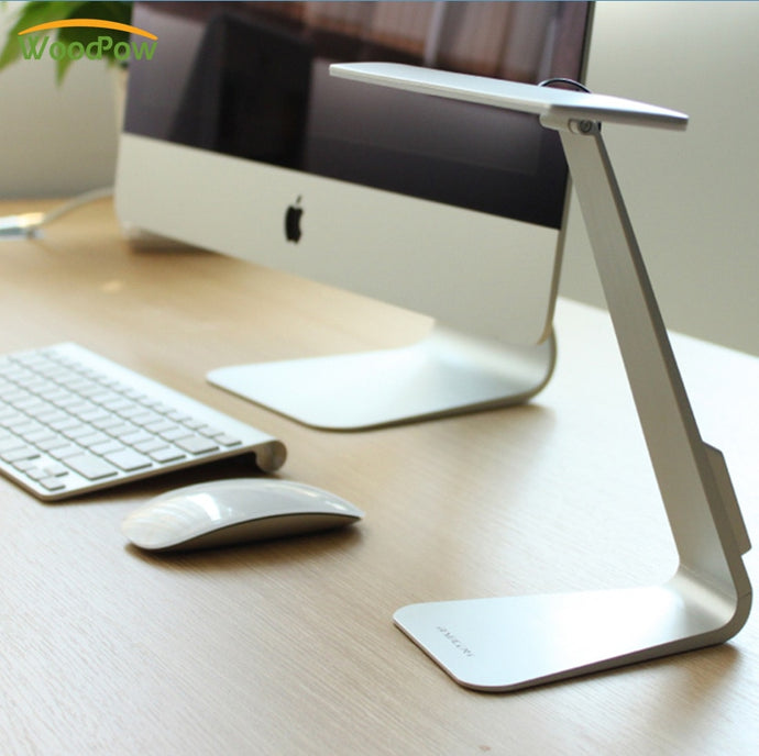 WoodPow Ultrathin Mac Style Desk Lamp 3 Mode Dimming Touch Switch