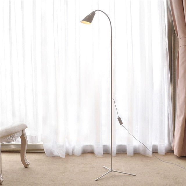 ARILUX 7W Modern Stand Floor Lamp White & Warm White Dimmer