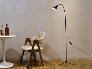 ARILUX 7W Modern Stand Floor Lamp White & Warm White Dimmer
